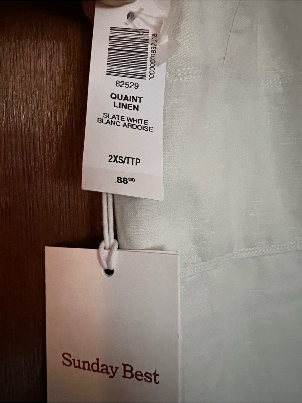 Aritzia Linen Dress BNWT - Picture 5 of 8